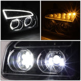 2019-2022 Kenworth T880 Black Headlights