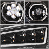 2019-2022 Kenworth T880 Black Headlights