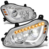 2013-2021 Kenworth T680 Chrome Headlights