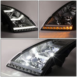 18-21 Volvo VNL/VNR Sequential LED Headlights Chrome