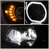 06-17 Hino 338/268/258/238/185/165/145 Black Headlights