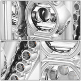 Ford F250/F350 Chrome Headlights