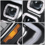 2018-2019 Ford F150 Black Headlights