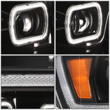 2019-2021 Dodge Ram LED Headlights Black
