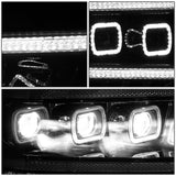 2019-2021 Dodge Ram LED Headlights Black