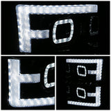 2011-2016 Ford F-250/F-350/F-450/F-550 Sequential LED Projector Headlights