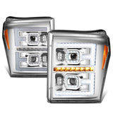 2011-2016 Ford F-250/F-350/F-450/F-550 Super Duty Sequential LED Headlights