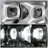 2021-2023 Ford F-150 LED Headlights w/ 3D Light Bar & Sequential Turn Signal