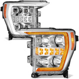2021-2023 Ford F-150 LED Headlights w/ 3D Light Bar & Sequential Turn Signal