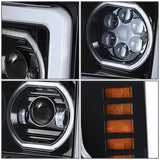2017-2019 Ford F-250/F-350/F-450 Super Duty 3D Light Bar Headlights
