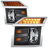 18-25 Mack Anthem OE Style Black Headlights