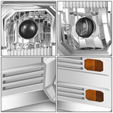 2018-2025 Mack Anthem Full LED Dual Projector Headlights Chrome