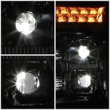 2018-2025 Mack Anthem Full LED Dual Projector Headlights Chrome