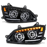 2008-2017 Kenworth T660 Target Style LED Sequential Headlights