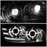 2008-2017 Kenworth T660 Full LED Sequential Turn Signal Projector Headlights