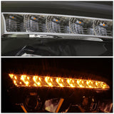 2008-2017 Kenworth T660 LED Sequential Projector Headlights Black