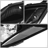 2006-2009 Toyota Prius HID Xenon Headlights Black Housing Clear Corner