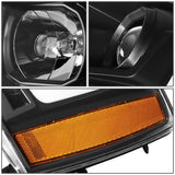 07-14 Chevrolet Avalanche Tahoe Suburban LED DRL C-Bar Headlights