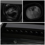07-14 Chevy Avalanche Tahoe Suburban LED DRL C-Bar Headlights