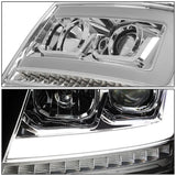 07-14 Chevrolet Avalanche Tahoe Suburban LED DRL C-Bar Headlights