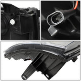 07-17 Chevrolet Silverado LED DRL Dual LED Headlights Chrome Housing