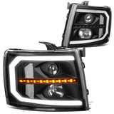07-14 Chevrolet Silverado LED DRL Sequential Turn Signal Headlights