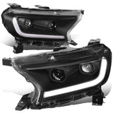 2019-2021 Ford Ranger Sequential LED DRL Switchback Headlights