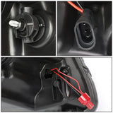 2011-2013 Jeep Grand Cherokee Projector Headlights - Black Housing