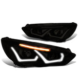 2015-2017 Ford Focus LED Dual Halo Projector Headlights