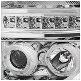 2011-2016 Ford F-250 F-350 F-450 F-550 LED Halo Projector Headlights