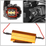 2004-2015 Nissan Titan/Armada 3D LED DRL Projector Headlights Black