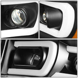 06-09 Dodge Ram Projector Headlights w/ LED DRL Black Housing