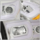 06-09 Dodge Ram Projector Headlights w/ LED DRL Chrome Housing