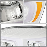 06-09 Dodge Ram Projector Headlights w/ LED DRL Chrome Housing