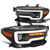 2016-2020 Toyota Tacoma Projector Headlights w/ Sequential Turn Signal