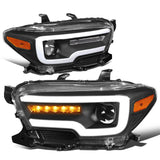 2016-2020 Toyota Tacoma Projector Headlights w/ Sequential Turn Signal