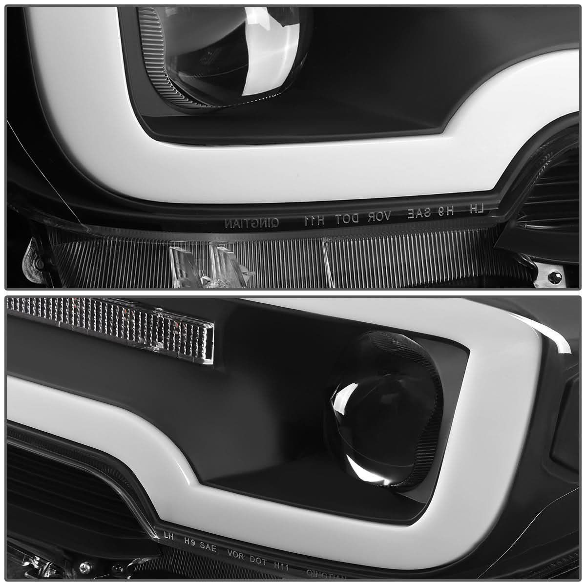 2016-2020 Toyota Tacoma Sequential LED DRL Projector Headlights