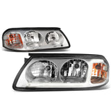 00-05 Chevrolet Impala LED DRL Headlights - Chrome Housing