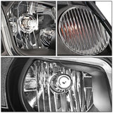 06-16 Chevrolet Impala/Monte Carlo LED DRL Headlights - Black/Clear