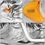 06-16 Chevrolet Impala/Monte Carlo LED DRL Headlights Chrome