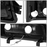 03-07 Chevrolet Silverado / 03-06 Avalanche LED DRL Headlights 4PC Black