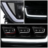 2019-2024 Ram 1500 OE Style Headlights - Black Housing Clear Corner