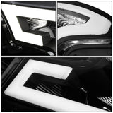 2015-2017 Ford F-150 LED DRL Black Housing Headlights