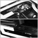2015-2017 Ford F-150 LED DRL Black Housing Headlights