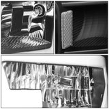 2015-2017 Ford F-150 LED DRL Black Housing Headlights