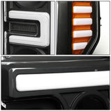 2017-2019 Ford F-250 F-350 F-450 F-550 3D LED DRL Projector Headlights