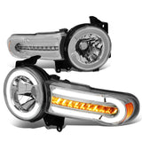 07-14 Toyota FJ Cruiser LED DRL Sequential Turn Signal Headlights