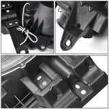 07-14 Toyota FJ Cruiser LED DRL Headlights - Black Housing Clear Corner