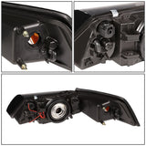 99-04 Ford Mustang LED DRL Headlights Chrome Housing