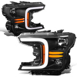 2018-2021 Ford F-150 C-Bar LED DRL Sequential Headlights